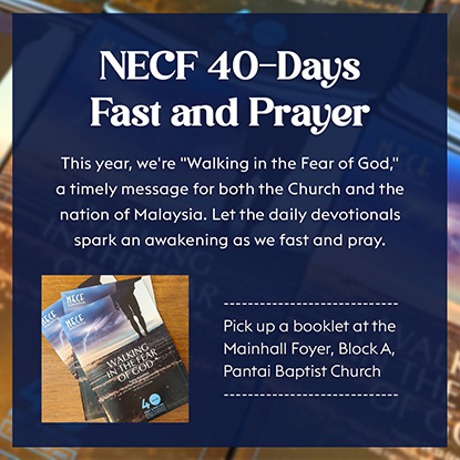 NECF 40 Days Fast and Prayer 2025
