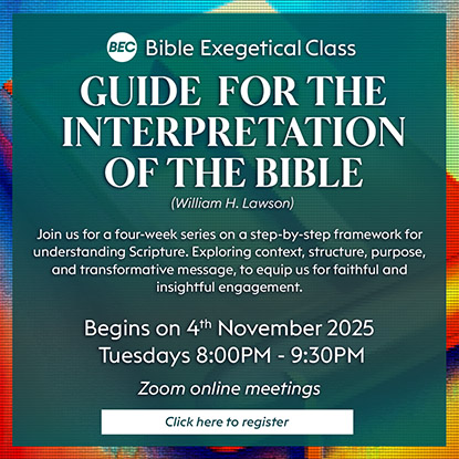 Guide For The Interpretation Of The Bible