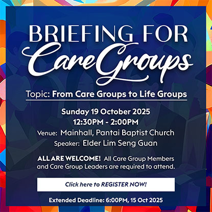Briefing for Care Groups
