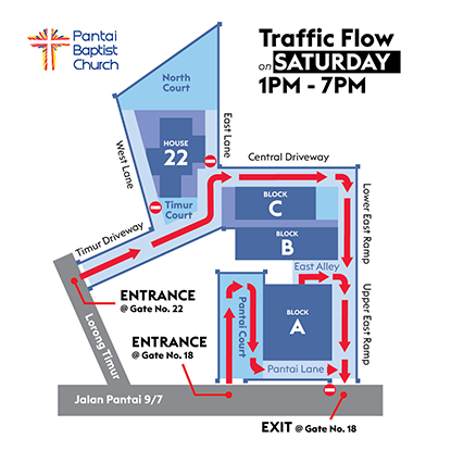 PBC Traffic Flow SATURDAY tn
