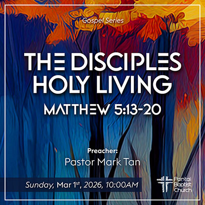 Sermons MAR 2026 1st