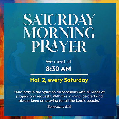 Saturday Morning Prayer 2026