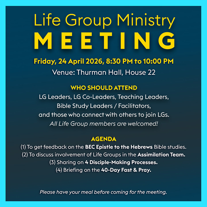 LG Meeting April 2026